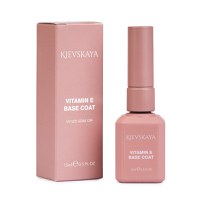 Vitamin E Base Coat Kievskaya 15ml | Bază cu Vitamina E pentru unghii sănătoase - 1