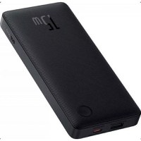 Acumulator extern Baseus Airpow Lite, 10000mAh, 15W, 1 x USB-A, 1x USB Type-C, total 3A, include cablu 30cm USB la USB Type-C (Negru) - 1
