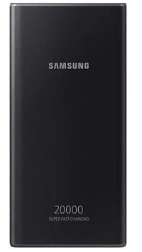 Acumulator Extern Samsung EB-P5300XJEGEU, 20000 mAh, Super Fast Charge, PD 3.0, 25W, 1 x USB, 2 x USB-C (Negru) - 1