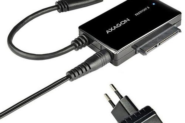 Adaptor AXAGON ADSA-FP3, USB3.0 - SATA 6G HDD/SSD/ODD (Negru)