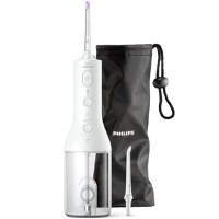 Aparat de curatare interdentara Philips Sonicare Power Flosser HX3826/31, tehnologie QuadStream, 2 capete de curatare, 2 moduri de curatare, 3 niveluri de intensitate, husa (Alb) - 1