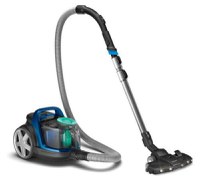 Aspirator fara sac Philips PowerPro Active FC9557/09, 1.7 L, Tub telescopic, 750 W (Negru/Albastru) - 1