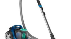 Aspirator fara sac Philips PowerPro Active FC9557/09, 1.7 L, Tub telescopic, 750 W (Negru/Albastru)