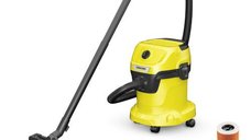 Aspirator umed-scat Karcher WD 3 V-15/4/20 Car, 1.628-121.0, 15L, 1000W, accesorii auto incluse