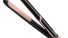 BaByliss ST391E Super Smooth Hair Straightener, Tourmaline-Ceramic Plates, 6 Temperature Settings, 235°C, Ionic Technology, Black/Pink