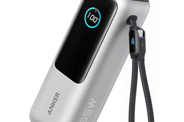 Baterie Externa Anker A1695H41, 25000mAh, 165W, QC + PD, 1 x USB-A - 3 x USB-C, Argintiu