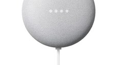 Boxa portabila Google Nest Mini 2, Bluetooth, Chromecast integrat, Wi-Fi (Alb)