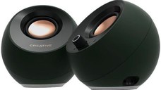Boxe Creative Pebble Pebble Pro 2.0, 30W RMS, USB-C/PD, Bluetooth 5.3, Iluminare RGB, AUX-in casti si microfon (Negru)