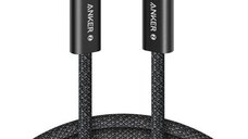 Cablu de date Anker Zolo USB-C la USB-C, 240W, 1m (Negru)