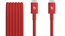 Cablu de date Apple Beats MDGF4, USB-C la USB-C, 1.5 m (Rosu)