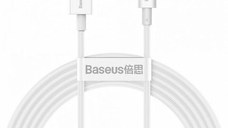 Cablu de date Baseus Superior Series, USB - USB Type-C, 2 m, 66W, Alb