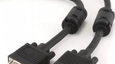 Cablu Gembird VGA Dublu Ecranat 10m - Model CC-PPVGA-10M-B