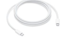 Cablul de date Apple MYQT3ZM/A, 240W, USB-C la USB-C, 2m (Alb)