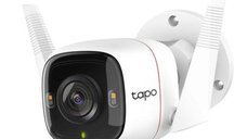 Camera de Supraveghere TP-LINK Tapo C320WS, 2K QHD, IP66, Wi-Fi, Microfon (Alb)