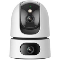 Camera supraveghere IP WiFi cu lentila duala Full-Color Active Deterrence Imou Ranger Dual IPC-S2XP-6M0WED, 3 + 3 MP, 2x 3.6 mm, IR 15 m, microfon si difuzor, slot card, Auto Smart Tracking - 1