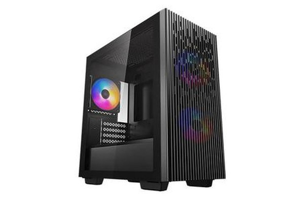 Carcasa Deepcool MATREXX 40 3FS, mATX, Tempered Glass (Negru)