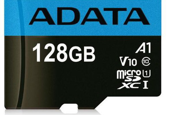 Card ADATA MicroSDXC Premier, 128GB, Clasa 10, V10, A1 + Adaptor SD