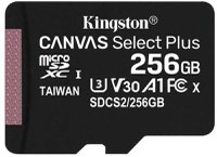 Card de memorie MicroSD Kingston Canvas Select Plus, 256GB, UHS-I, Class 10 - 1
