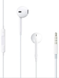 Casti Stereo Apple EarPods MNHF2ZM/A, Microfon, Jack 3.5 mm, Blister (Alb) - 1