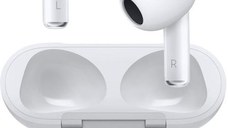 Casti True Wireless Apple Airpods 3, In-ear, Waterproof, Wireless Charging (Alb)
