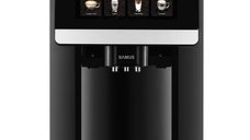 Espressor automat Samus Magnifique 19, 1450 W, 19 bari, Ecran IMD 7 inch, Rezervor apa 1.7L, 20 tipuri de bauturi, Rasnita incorporata, Capacitate boabe 250 g (Negru)