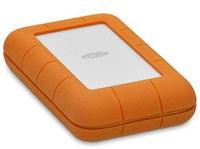 HDD Extern LaCie Rugged, 5Tb, USB 3.1 Type-C, 2.5inch, 130 MB/s (Portocaliu) - 1