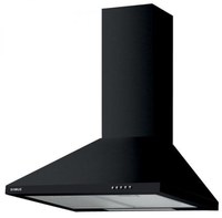 Hota decorativa Samus HS660DLB, 600 m3/h, 3 Trepte de putere, 1 Motor, 60 cm (Negru) - 1