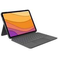 Husa Logitech Combo Touch cu tastatura si trackpad detasabile pentru iPad Air gen 4,5, UK, Gri - 1