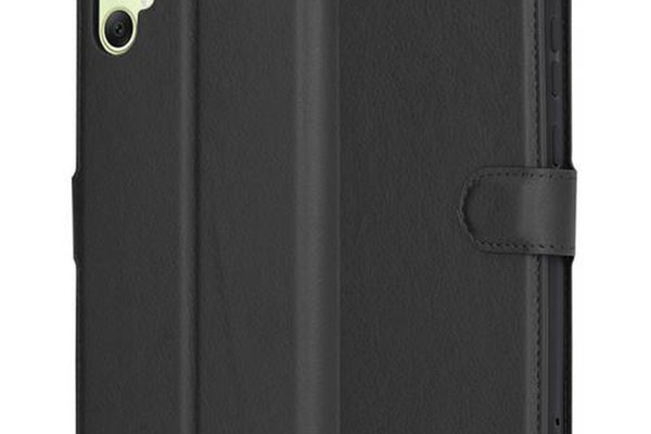 Husa pentru Samsung Galaxy A05 A055, Techsuit, Leather Folio, Neagra