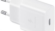 Incarcator Retea Samsung EP-T1510NWEGEU, Quick Charge, 15W, 1 X USB Type-C (Alb)