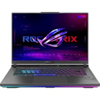 Laptop Gaming ASUS ROG Strix G614JV (Procesor Intel® Core™ i9-13980HX (36M Cache, up to 5.60 GHz), 16inch QHD+ 240Hz, 32GB, 1TB SSD, NVIDIA GeForce RTX 4060 @8GB, DLSS 3.0, Negru/Gri) - 1