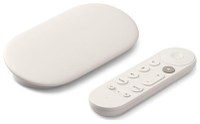 Media Player Google TV Streamer, 4K, Bluetooth, Wi-Fi, Android TV, 32 GB, Telecomanda comenzi vocale (Alb) - 1
