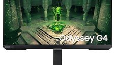 Monitor Gaming LED IPS Samsung Odyssey G4 25inch S25BG400EUX, Full HD, 240Hz, 1ms, G-Sync si FreeSync, Negru