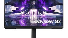 Monitor Gaming VA LED Samsung Odyssey G3 27inch LS27AG320NUXEN, Full HD (1920 x 1080), HDMI, DisplayPort, Pivot, 165 Hz, 1 ms (Negru)