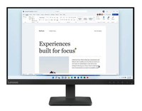 Monitor IPS LED Lenovo L24-4e, Full HD (1920 x 1080), VGA, HDMI, 100 Hz, 4 ms (Negru) - 1