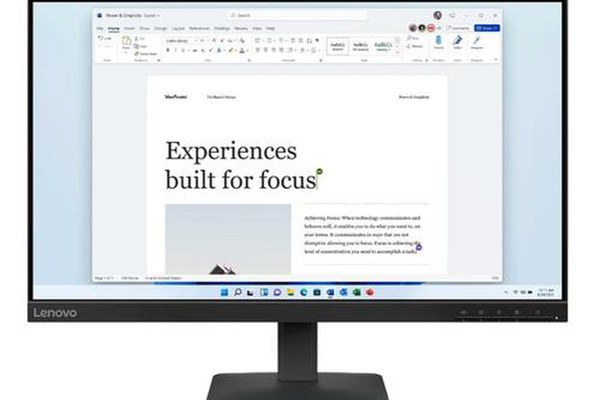 Monitor IPS LED Lenovo L24-4e, Full HD (1920 x 1080), VGA, HDMI, 100 Hz, 4 ms (Negru)