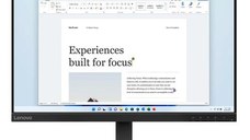 Monitor IPS LED Lenovo L24-4e, Full HD (1920 x 1080), VGA, HDMI, 100 Hz, 4 ms (Negru)