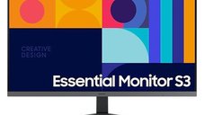 Monitor LED Samsung Essential 27 inch LS27C330GAUXEN, Full HD, 100 Hz, 4 ms, HDMI si DisplayPort (Negru)