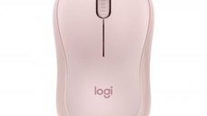 Mouse Wireless Logitech M240 Silent Bluetooth Roz, 1000 dpi