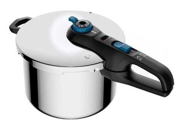 Oala sub presiune Tefal Secure Trendy, 8l, inox (Argintiu)