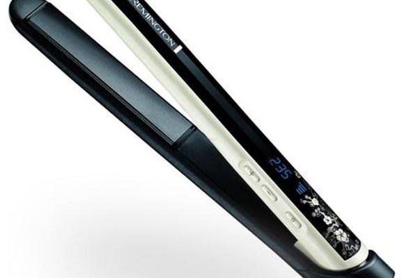 Placa de indreptat parul Remington Pearl S9500, 235 C, LCD, Invelis ceramic (Negru/Argintiu)