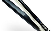 Placa de indreptat parul Remington Pearl S9500, 235 C, LCD, Invelis ceramic (Negru/Argintiu)