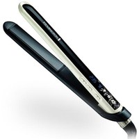 Placa de indreptat parul Remington Pearl S9500, 235 C, LCD, Invelis ceramic (Negru/Argintiu) - 1