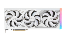 Placa video ASUS GeForce RTX 4080 SUPER ROG Strix White OC 16GB GDDR6X 256-bit DLSS 3.0