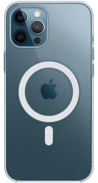 Protectie Spate Apple MHLN3ZM/A pentru Apple iPhone 12 Pro Max, Policarbonat (Transparent) - 1
