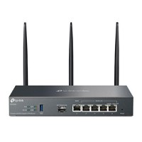 Router VPN TP-Link ER706W, 2404 Mbps, Gigabit, Dual-Band (Negru) - 1