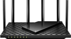 Router Wireless TP-Link Archer AX72, AX5400, Wi-Fi 6, Dual-Band, Gigabit, 6 Antene externe (Negru)