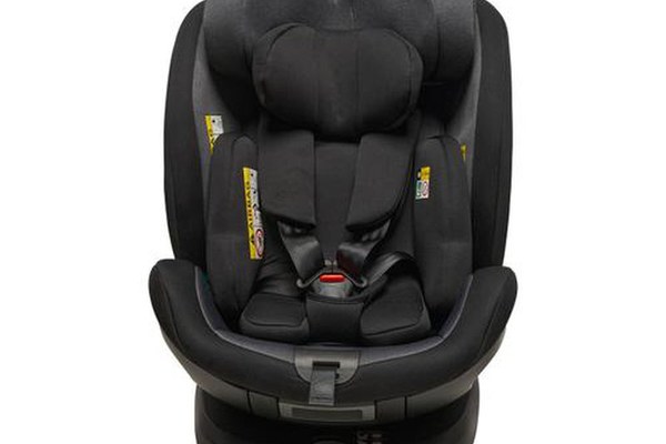 Scaun auto U-grow, i-Size, rotativ 360, Isofix, 0-36 kg, 40-150 cm (Negru)