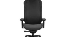 Scaun Gaming Fractal Design Refine Fabric Dark, reglabil, Negru