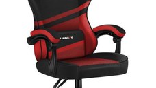 Scaun gaming Huzaro HZ-Force 4.4, Mesh, Cotiere moi, Perne lombara & cervicala, Cadru otel (Rosu/Negru)